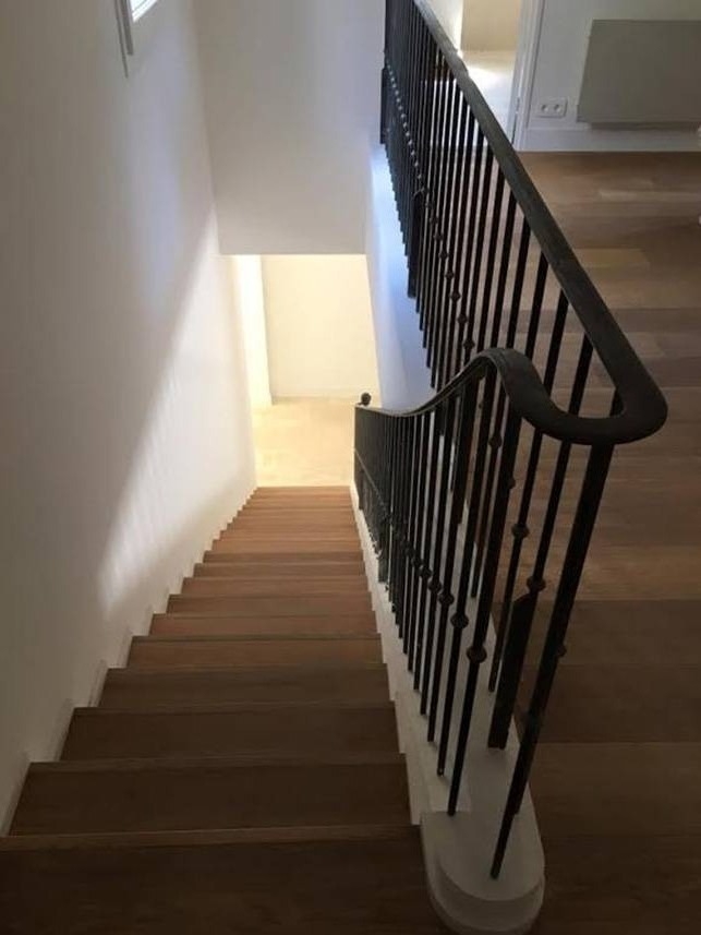 Ferronier pour rampe d’escalier pour une bastide à Aix-en-Provence
